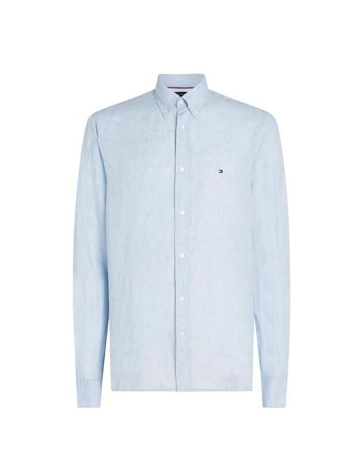 Tommy Hilfiger Linen Shirt Tommy Hilfiger | MW0MW34602C1O.C1O